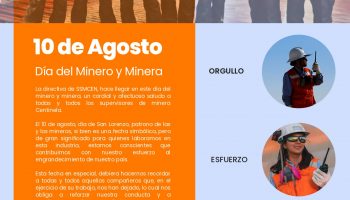 10 de agosto día de minero y minera